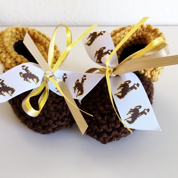 ZZs Other - University of Wyoming COWBOYS Baby Booties